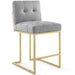 EEI-4154-GLD-LGR Decor/Furniture & Rugs/Counter Bar & Table Stools