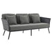 EEI-3020-GRY-CHA Outdoor/Patio Furniture/Outdoor Sofas