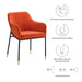 EEI-6026-BLK-ORA Decor/Furniture & Rugs/Chairs
