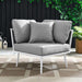 EEI-5567-WHI-GRY Outdoor/Patio Furniture/Outdoor Chairs