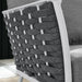 EEI-5565-WHI-GRY Outdoor/Patio Furniture/Outdoor Chairs