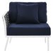 EEI-5565-WHI-NAV Outdoor/Patio Furniture/Outdoor Chairs