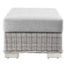EEI-4839-LGR-GRY Outdoor/Patio Furniture/Outdoor Ottomans