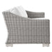 EEI-4842-LGR-WHI Outdoor/Patio Furniture/Outdoor Sofas