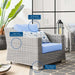 EEI-4840-LGR-LBU Outdoor/Patio Furniture/Outdoor Chairs