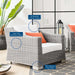 EEI-4840-LGR-WHI Outdoor/Patio Furniture/Outdoor Chairs