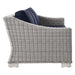 EEI-4842-LGR-NAV Outdoor/Patio Furniture/Outdoor Sofas