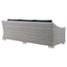 EEI-4842-LGR-NAV Outdoor/Patio Furniture/Outdoor Sofas