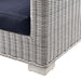 EEI-4842-LGR-NAV Outdoor/Patio Furniture/Outdoor Sofas
