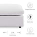 EEI-4903-WHI Outdoor/Patio Furniture/Outdoor Ottomans
