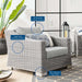 EEI-4840-LGR-GRY Outdoor/Patio Furniture/Outdoor Chairs