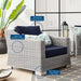 EEI-4840-LGR-NAV Outdoor/Patio Furniture/Outdoor Chairs