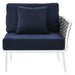 EEI-5566-WHI-NAV Outdoor/Patio Furniture/Outdoor Chairs