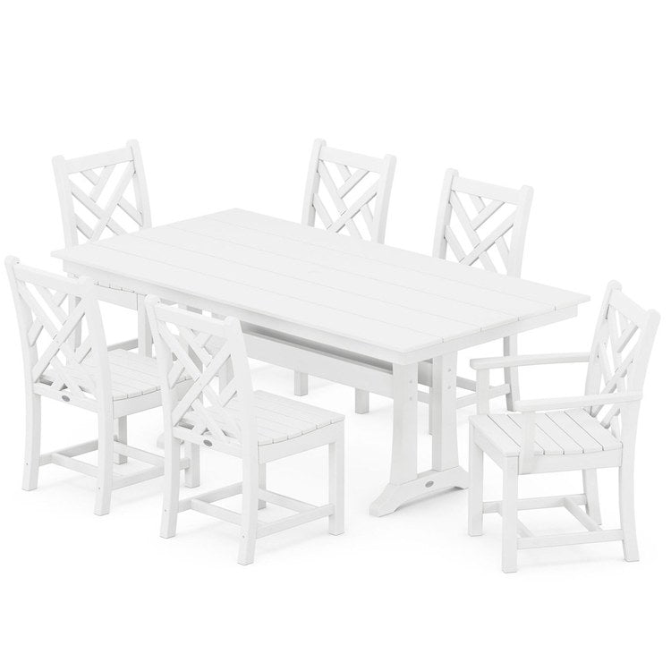 Product Image: PWS631-1-WH Outdoor/Patio Furniture/Patio Dining Sets