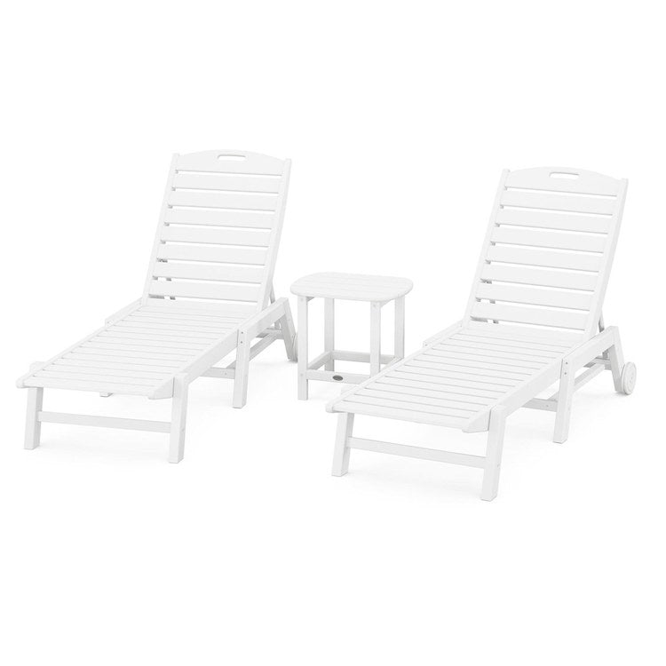 Product Image: PWS718-1-WH Outdoor/Patio Furniture/Outdoor Chaise Lounges