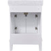 HANVN0105-24-0WH Bathroom/Vanities/Single Vanity Cabinets with Tops