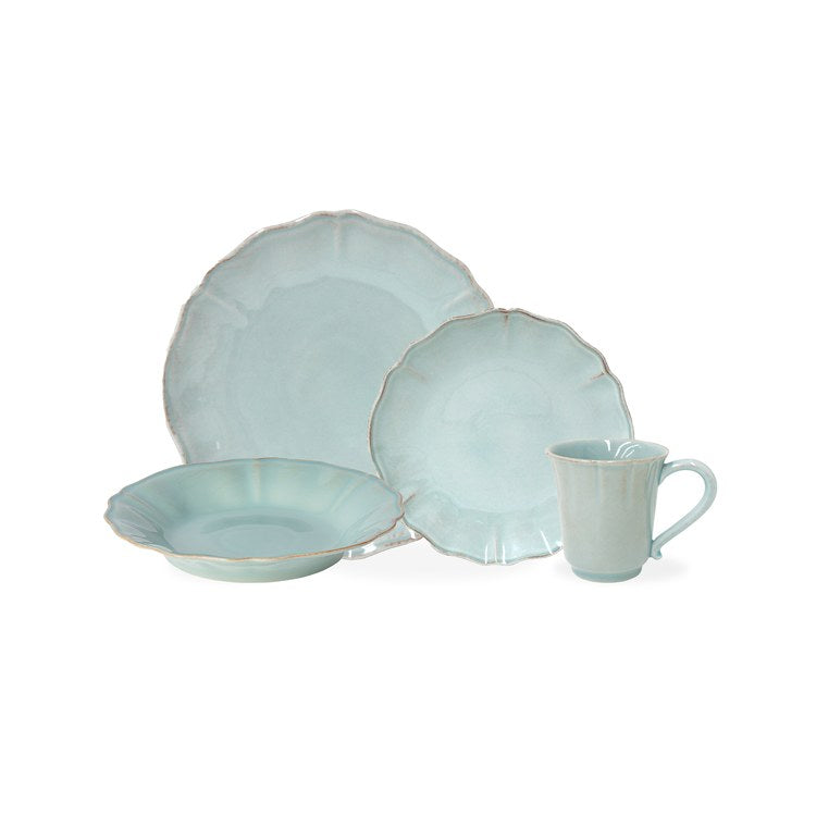 Product Image: TP4PC-TRQ Dining & Entertaining/Dinnerware/Dinnerware Sets
