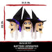 HHWITCH-3STL Holiday/Halloween/Halloween Outdoor Decor
