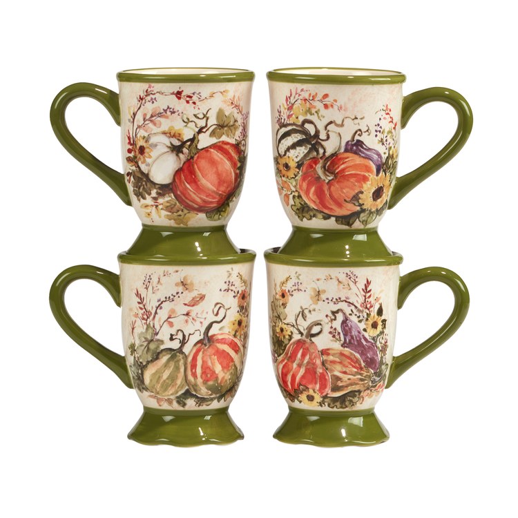 Product Image: 28952SET4 Holiday/Thanksgiving & Fall/Thanksgiving & Fall Tableware and Decor