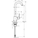 04287670 Kitchen/Kitchen Faucets/Bar & Prep Faucets