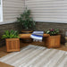 LAM-615 Outdoor/Patio Furniture/Outdoor Benches