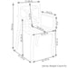 RBW-242-4PK Outdoor/Patio Furniture/Outdoor Chairs
