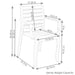 RBW-211-4PK Outdoor/Patio Furniture/Outdoor Chairs