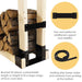 QX-047-2PK Decor/Fireplace Screens & Accessories/Fireplace Screens & Accessories