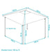 CRE-705 Outdoor/Outdoor Shade/Gazebos