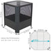 RCM-880 Outdoor/Fire Pits & Heaters/Fire Pits