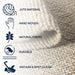 NRF102B-5SQ Decor/Furniture & Rugs/Area Rugs