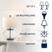 JYL4058A-SET2 Lighting/Lamps/Table Lamps