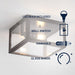 JYL9553A Lighting/Ceiling Lights/Flush & Semi-Flush Lights