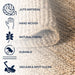 NRF103A-6SQ Decor/Furniture & Rugs/Area Rugs