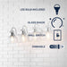 JYL7902A Lighting/Wall Lights/Vanity & Bath Lights
