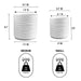 USA2004B-2SET Outdoor/Lawn & Garden/Planters