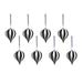 CH-7493 Holiday/Christmas/Christmas Ornaments and Tree Toppers