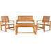 FOX6007A Outdoor/Patio Furniture/Patio Conversation Sets