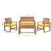 FOX6007B Outdoor/Patio Furniture/Patio Conversation Sets