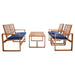 FOX6007C Outdoor/Patio Furniture/Patio Conversation Sets