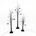 HHPTSET3-1PUR/BLK Holiday/Halloween/Halloween Outdoor Decor