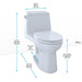 MS854114EL#01 Bathroom/Toilets Bidets & Bidet Seats/One Piece Toilets