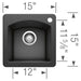 440204 Kitchen/Kitchen Sinks/Bar & Prep Sinks