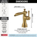 598LF-CZMPU Bathroom/Bathroom Sink Faucets/Single Hole Sink Faucets