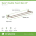 363DTB-24-STN Bathroom/Bathroom Accessories/Towel Bars