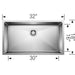 443148 Kitchen/Kitchen Sinks/Undermount Kitchen Sinks