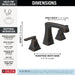 3564-RBMPU-DST Bathroom/Bathroom Sink Faucets/Widespread Sink Faucets