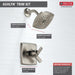 T17264-SS Bathroom/Bathroom Tub & Shower Faucets/Shower Only Faucet Trim