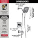 T17464-I Bathroom/Bathroom Tub & Shower Faucets/Tub & Shower Faucet Trim