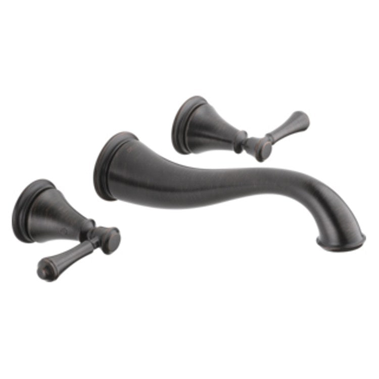 Product Image: T3597LF-RBWL Bathroom/Bathroom Sink Faucets/Wall Mounted Sink Faucets
